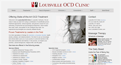 Desktop Screenshot of louisvilleocdclinic.com