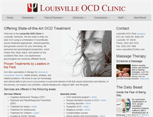 Tablet Screenshot of louisvilleocdclinic.com